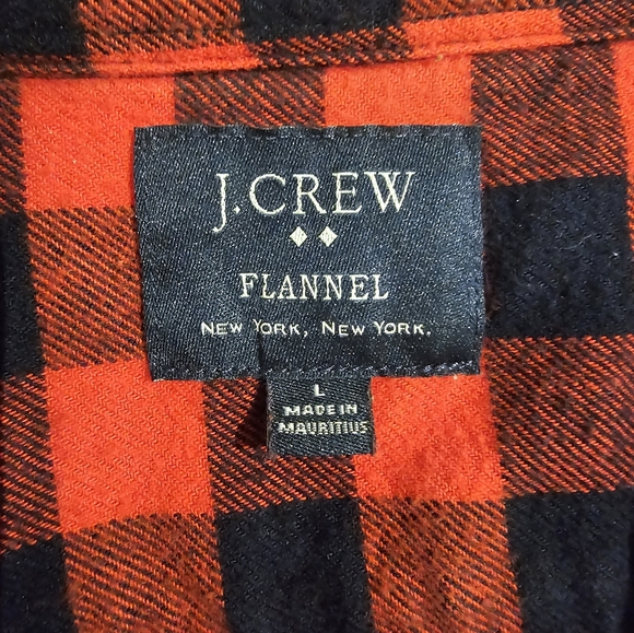 J Crew Flannel Shirt - Picture 2 of 3